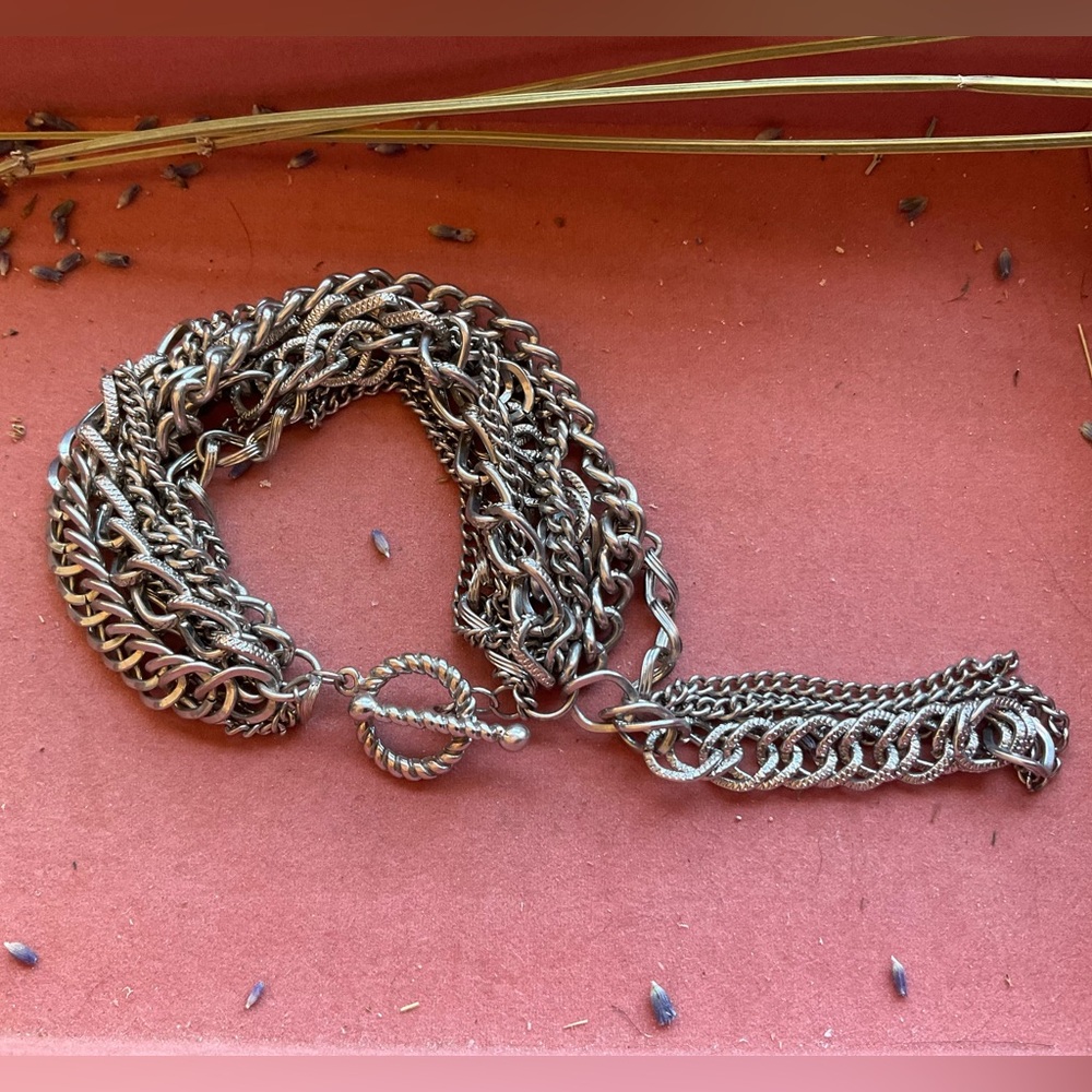 Sweet Lola Black and Silver Stack - Picture 2 of 6